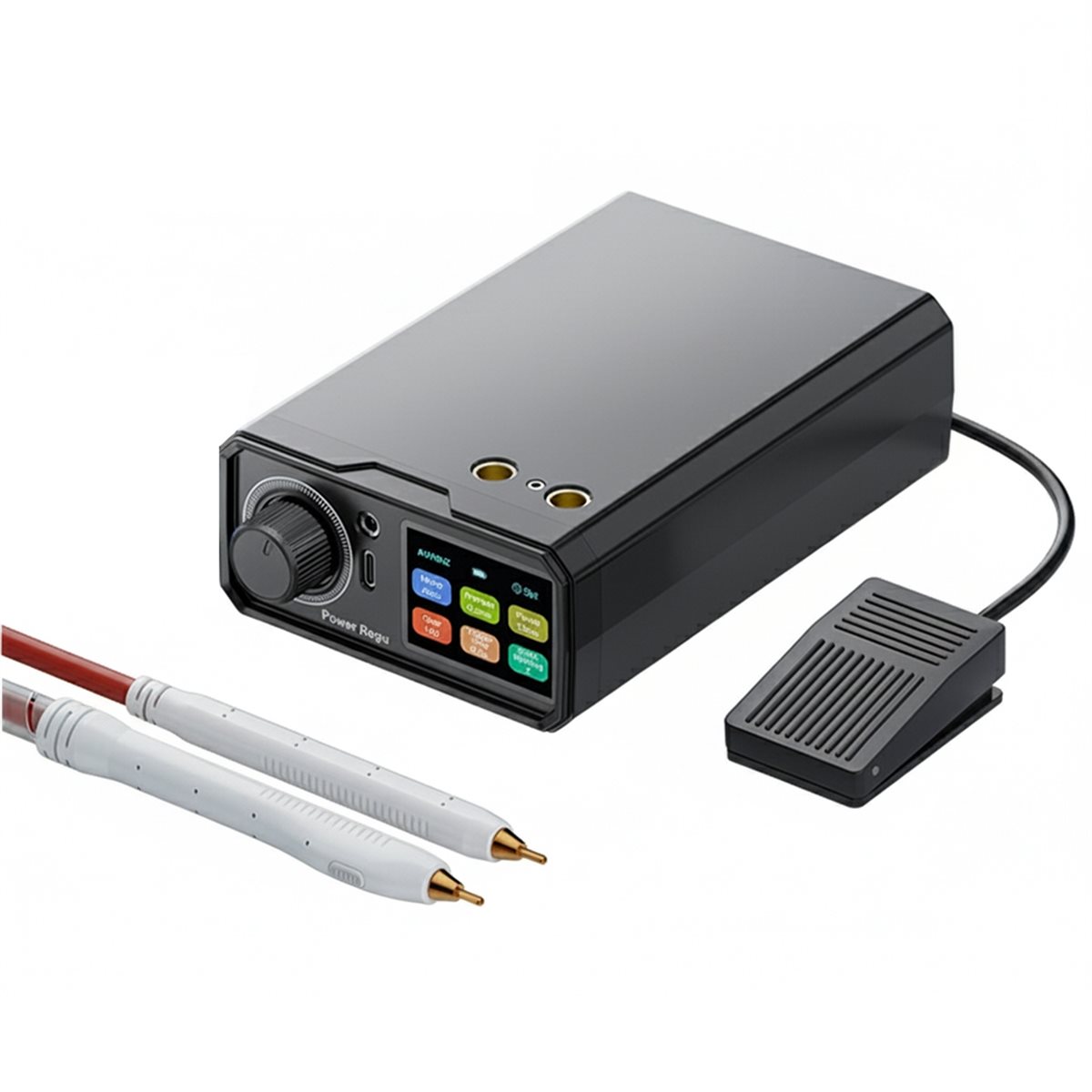 เครื่องเชื่อมแบตเตอรี่แบบพกพา  - Spot Welder 18650 Battery Pack บทวิจารณ์และราคา