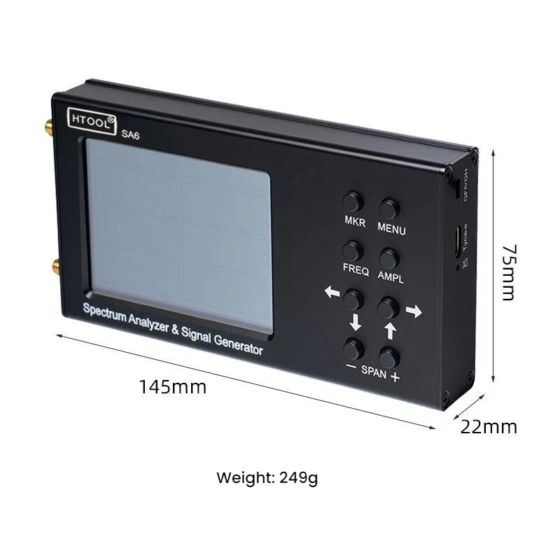 เครื่องวิเคราะห์สเปกตรัมแบบพกพ - Signal Generator Spectrum Analyzer บทวิจารณ์และราคา