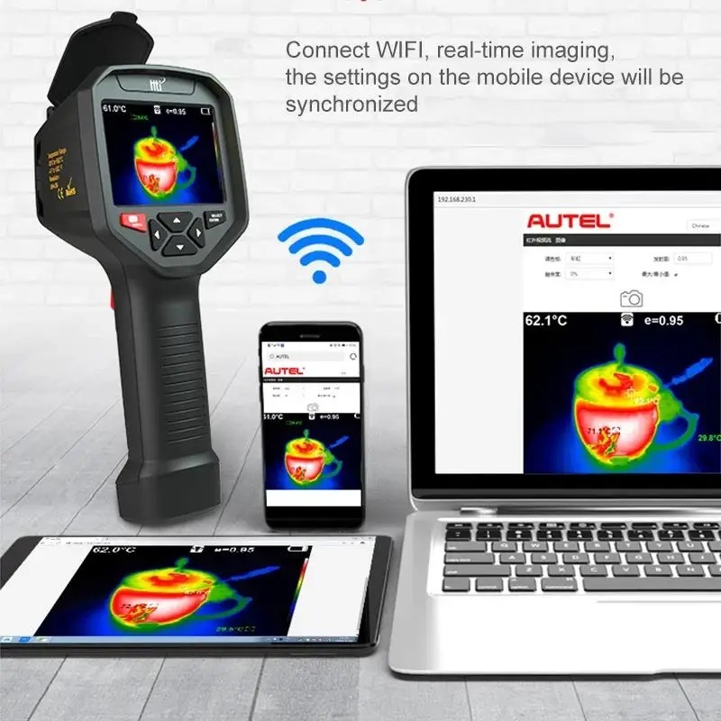 กล้องถ่ายภาพความร้อน 252x192 ก - Thermal Imaging Camera Pcb Repair บทวิจารณ์และราคา
