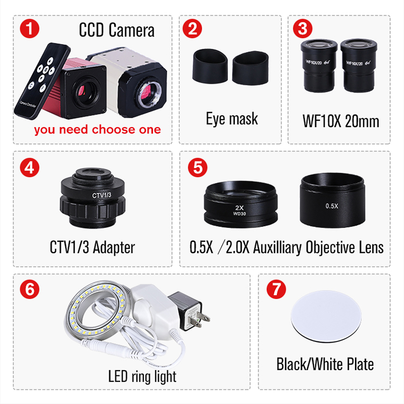 กล้องจุลทรรศน์สเตอริโอเกรดอุตส - Stereo Trinocular Microscope Pcb บทวิจารณ์และราคา