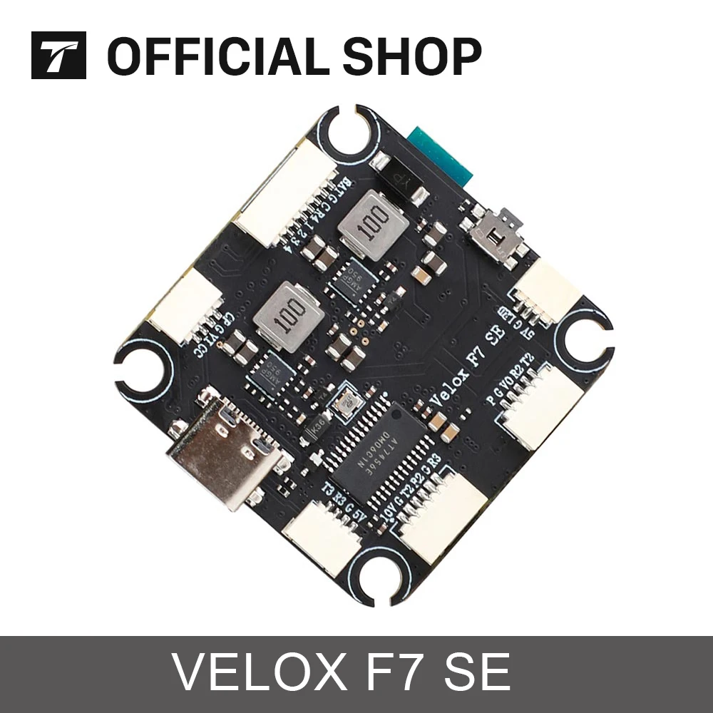 SkyDElT-HOBBY Velox F7 SE 30x3 - Fpv Flight Controller F7 Stack 60A บทวิจารณ์และราคา
