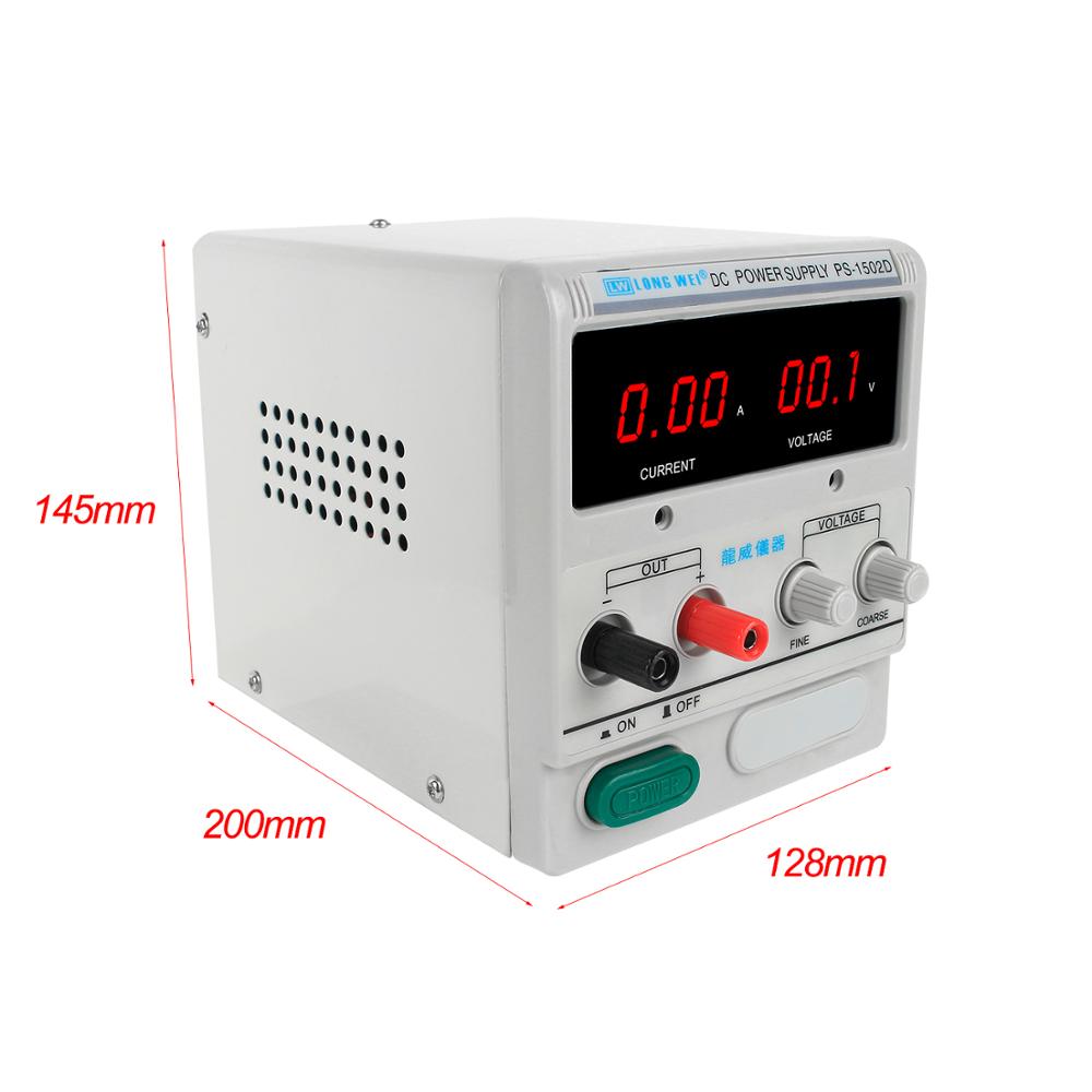 แหล่งจ่ายไฟฟ้ากระแสตรงแบบปรับค - Linear Lab Power Supply Adjustable บทวิจารณ์และราคา